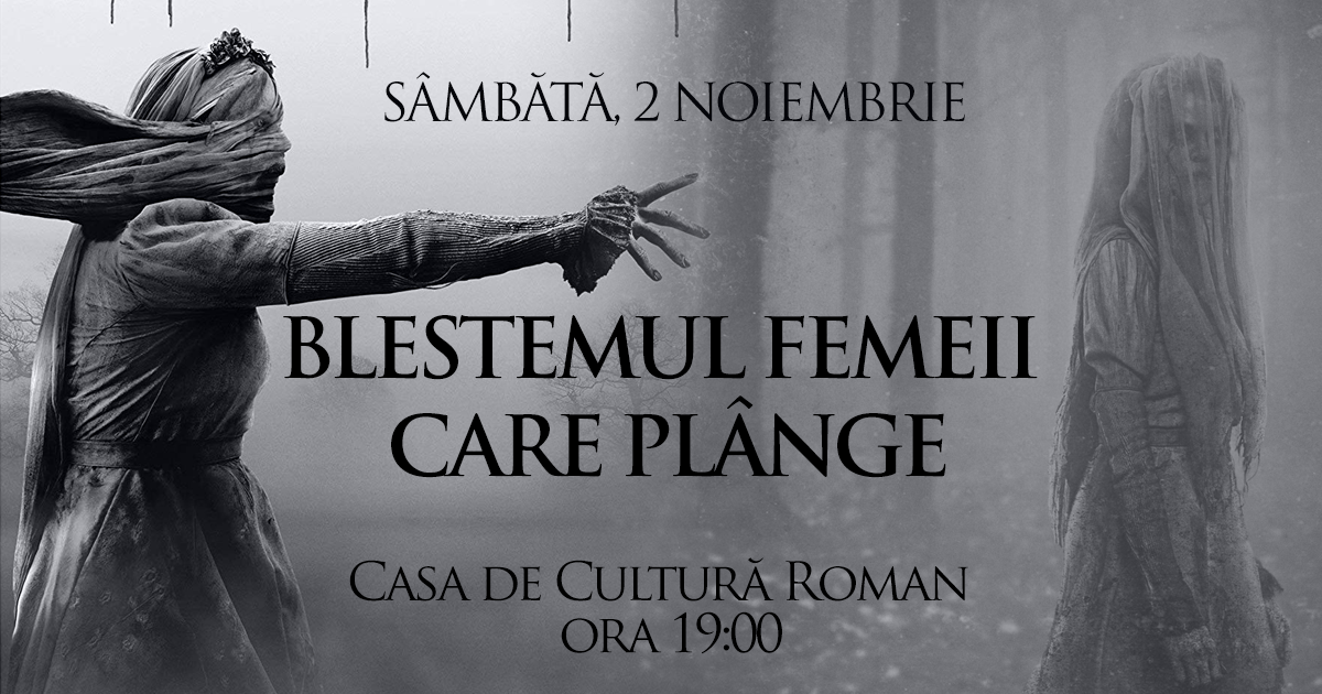 Proiecție de film horror, la Casa de Cultură