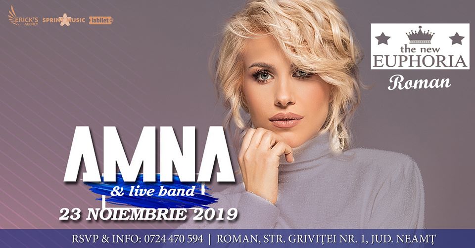 23 noiembrie: concert AMNA în clubul „Euphoria”