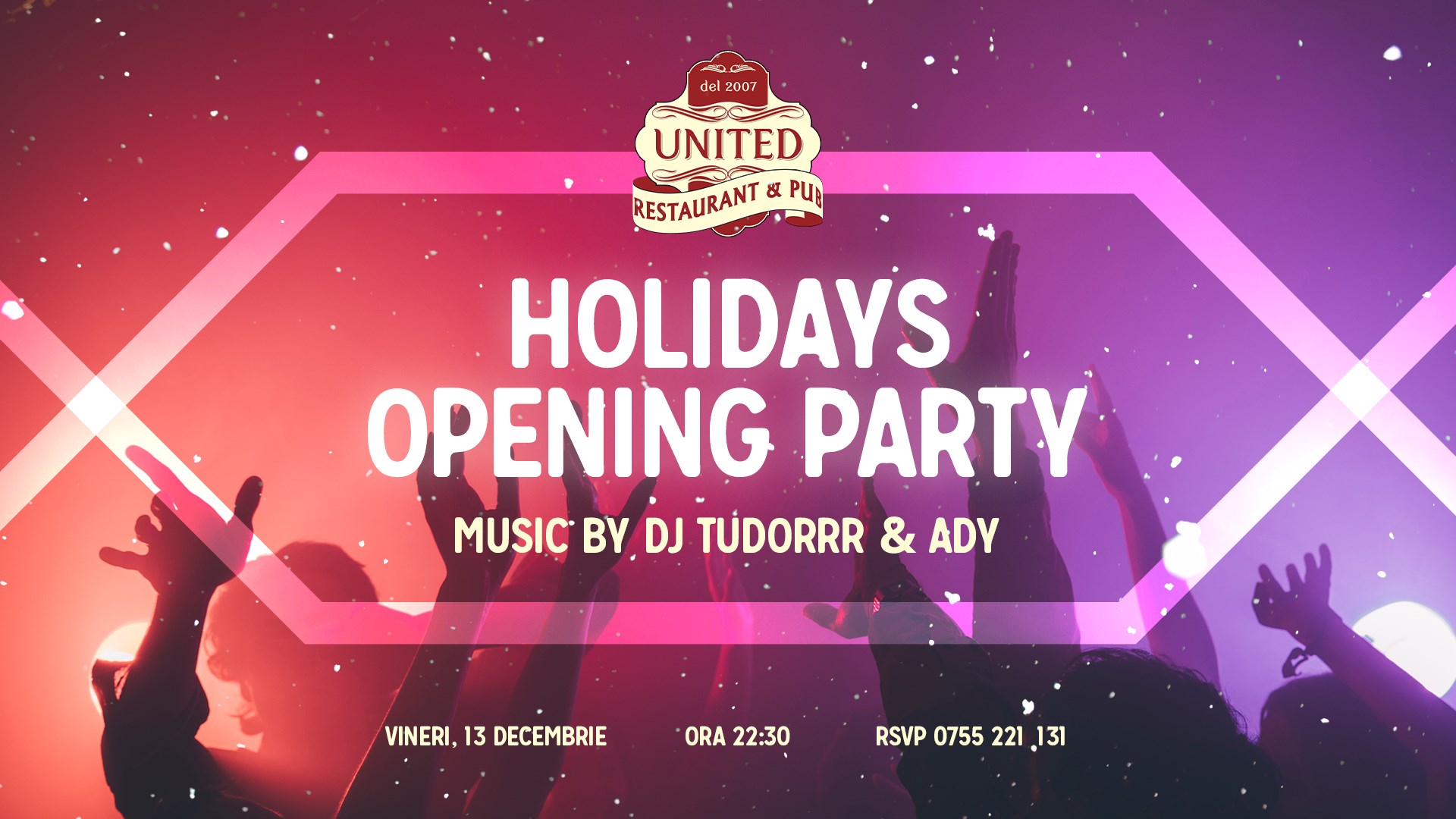 United Pub deschide sezonul petrecerilor