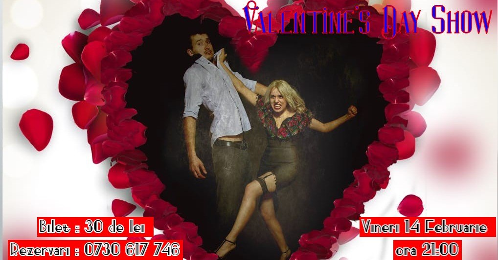 Stand up comedy cu Anisia și Serghei, de Valentine’s Day